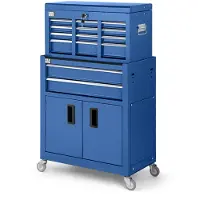 OEM Werkzeugwagen mit Aufbaustell, blau, Modell 2