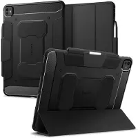 Spigen Rugged Armor Pro Klapphülle für das Apple iPad Pro 13 (2025) M5 / (2024) M4 - Schwarz