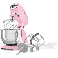 Smeg 4,8 l 1000 w cadillac pink multifunktions-standmixer SMF05PKEU