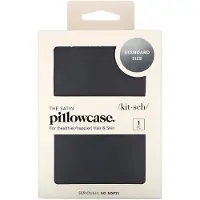 Kitsch Satin-Kissenbezug mit Reissverschluss fur Haar und Haut, weicher als Seidenkissenbezuge, Queen-Size-Kissenbezuge, glatte Kissenbezuge, masc