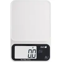 Eva küchen- präzisionswaage digital weiss 5kg 0,1g