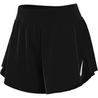 Nike Shorts mit mittlerer Leibhöhe und integrierten Untershorts, Damen AeroSwift Dri-FIT AD 8 cm