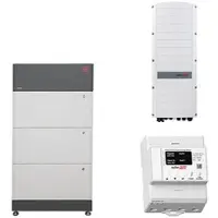 PV Speicher Wechselrichter Set System inkl. Hybridwechselrichter B-BOX LVS 12.0 (12 kWh)+ SE10K-RWS STOREDGE HYBRID, BYD + SolarEdge