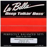 La Bella Black Nylon Tape 750NB 050/135