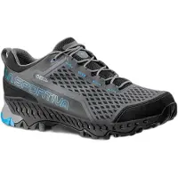 La Sportiva Spire GTX, Mountain Hiking, Man, Shoes, Low Cut, G03B14 Slate/Tropic Blue, 39 -
