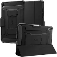 Spigen Rugged Armor Pro Klapphülle für das Samsung Galaxy Tab S11 - Schwarz