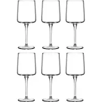 Pasabahce 6x Rotweinglas, Serie Iconic, 0,425 ml, 6 Stück