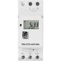 TRU COMPONENTS Betriebsspannung: 230 V/AC TRU-DTS-AHC20A 1 Wechsler 20 A 250 V/AC Wochenprogramm