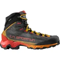 La Sportiva Aequilibrium Hike GTX, Mountain Hiking Schuhe, Herren - , Größe:5 2/3 UK / 39, Farbe:G00Y00-Carbon/Yellow
