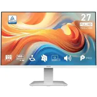 MSI Pro MP273W E14A, 68,6 cm (27"), 1920 x 1080 Pixel, Full HD, LCD, 4 ms, Weiß