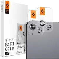 Spigen Glass tR EZ Fit Optik Pro 2 Pack - space gray - iPad Air 11"/13" 2024/2025/2026