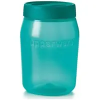 Tupperware Vorratsdose 1.5L Kunststoff Grün Stapelbar