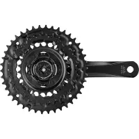 Shimano FC-TY501 Kurbelgarnitur 6/7/8-fach 42-34-24 Zähne schwarz 175mm 2022 Kurbelgarnituren