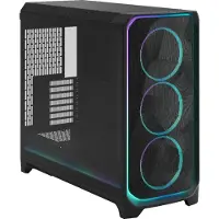 Fractal Design Meshify 3 XL, PC, Schwarz, ATX, EATX, ITX, micro ATX, SSI CEB, SSI EEB, Stahl, Gehärtetes Glas, Gaming, Multi