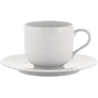 Alessi Kaffeebecher La Bella Tavola White 200 ml (4er Set)