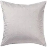 Curt Bauer Mako-Brokat-Damast Bettwäsche Lund kaschmir Kissenbezug einzeln 80x80 cm - grau
