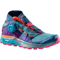 La Sportiva Cyklon Woman, Mountain Running Schuhe, Damen - , Größe:8 UK / 42, Farbe:B39R22-Storm Blue/Cherry Tomato