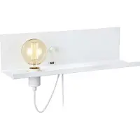 Markslöjd Multi Wandleuchte Sandy White - , Multi USB, dimmbar, Weiß, für Wohnzimmer, Metall, Modern