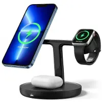 Baseus Induktiver Ladeständer für Iphone/Apple Watch/Airpods + 1M Kabel
