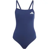 Adidas Damen Badeanzug mit dünnen Trägern und V-förmigem Rückendesign