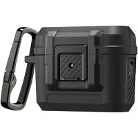 Spigen Lock Fit, Hülle, Polycarbonat (PC), Thermoplastische Polyurethane (TPU), Schwarz