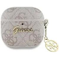 GUESS 4G Charm Collection - Etui AirPods 4 (różowy)
