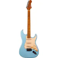 JET Guitars JS-300 Ahorn geröstet blau