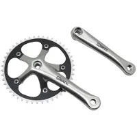 P2r Tretlager Straße Alu Kettenblatt Fixie 3.30 165 mm 46D. (Fixie - Singlespeed) Diam. 130 mm
