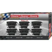 Carrera Rennstrecke - Schienen und Zubehör - 1/24 und 1/32 - Schwarz