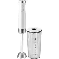 Zwilling 53104-900-0, Tischplatten-Mixer, Pulsfunktion, 1,2 m, 800 W, Silber, Weiß