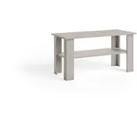 Masseno Couchtisch ALBANO 100 cm Kaffetisch für Wohnzimmer Sofatisch Wohnzimmertisch Kaschmir
