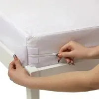 Homescapes KINDER-MATRATZENSCHONER wasserdicht mit Reißverschluss 60/120 cm, 2er-Set