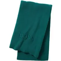 HUGO BOSS Home Plaid Bold Logo 130x170 cm | lake - grün