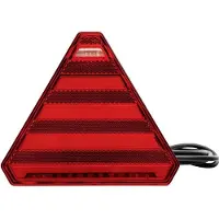 WAS Anhänger-Rückleuchte Multipoint Blinker, Bremslicht, Rückleuchte, Rückfahrscheinwerfer, Reflektor rechts 12 V/DC, 24 V/DC 1623 L/P WAS5