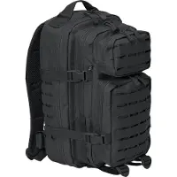 Brandit Us Cooper Lasercut M 25l Rucksack Schwarz Schwarz One Size