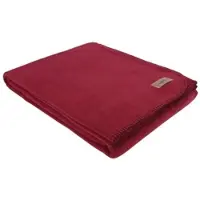 Eskimo Edelvelours Decke 220x240 cm | hagebutte - rot