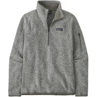 Patagonia Pullover Better Sweater 1/4 Zip Damen Birch White 2024-XS