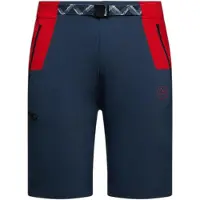 La Sportiva West Crest Shorts M, Mountain Hiking, Man, Shorts, B46R24 Night Sky/Mountain Red, S -