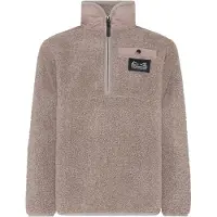Didriksons Exa Teddyfleece-Pulli, Ash Brown, 130