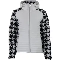 Mountain Peak Hybridjacke "Astro" in Weiß/ Schwarz - S