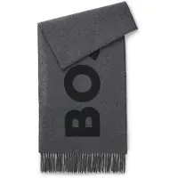 BOSS In Italien gefertigter Jacquard-Schal aus Woll-Mix Grösse ONESI