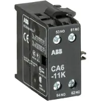 ABB CA6-11K Hilfskontaktblock 1S/1Ö, für K6, KC6 Kleinhilfsschütze Schraubanschluss, seitlich anbaubar GJL1201317R0001
