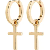 Pilgrim - FLYNN Earrings - Gold - 25 mm