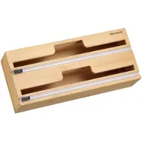 Westmark 52632260, Spender für Lebensmittelverpackungen, Alufolie, Plastikfolie, Kunststoff, Silber, 335 mm, 75 mm