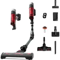 Rowenta X-Force Flex 9.60 RH2098WO, 2-in-1-Stabstaubsauger, Beutellos, Schwarz, Rot, 0,6 l, Rechteckig, Trocken