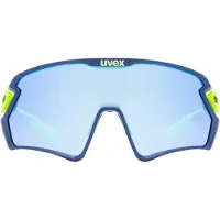 Uvex Sonnenbrille Sportstyle 231 2.0 Blue Yellow Matt Mirror Blue