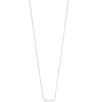 Pilgrim - MOM Necklace - Silver Plated - 38 cm + 9 cm Extension Chain