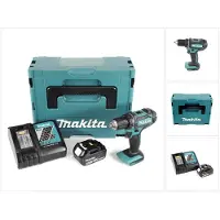 Makita DDF 482 RT1J Akku Bohrschrauber 18V 62Nm + 1x Akku 5,0Ah + Ladegerät im Makpac 2