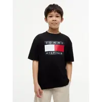 Tommy Hilfiger T-Shirt "HERITAGE" Regular Fit, Kinder bis 16 Jahre, Logo-Print