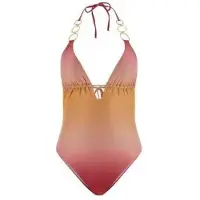 GUESS Einteiliger Badeanzug mit Halter für Damen Iris